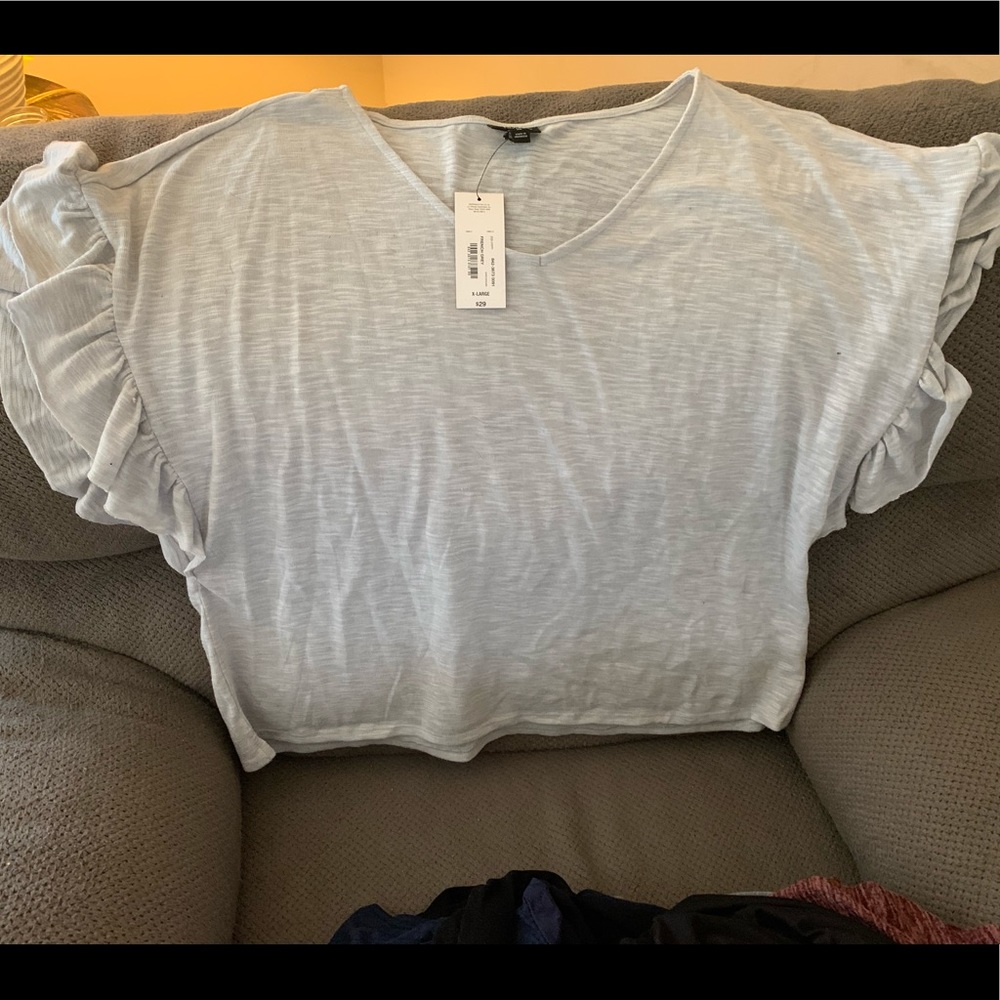 Gray/Silver Shirt